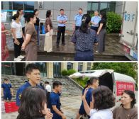 “庆七一华诞·展巾帼担当”彭水自治县女企业家协会党支部携会员企业慰问活动